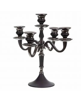 Candlestick Black, 5 candles