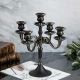 Candlestick Black, 5 candles