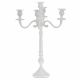 Candlestick white, 5 candles
