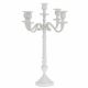 Candlestick white, 5 candles