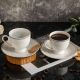 Set of two coffee cups "The Delicato" 190ml