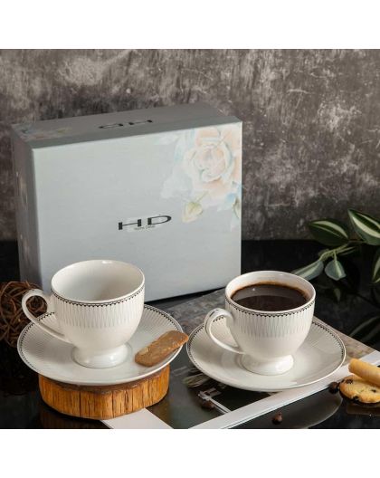 Set of two coffee cups "The Delicato" 190ml
