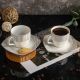 Set of two coffee cups "The Romance" 160ml