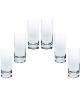 6 Bohemia Crystal glasses "Origami"