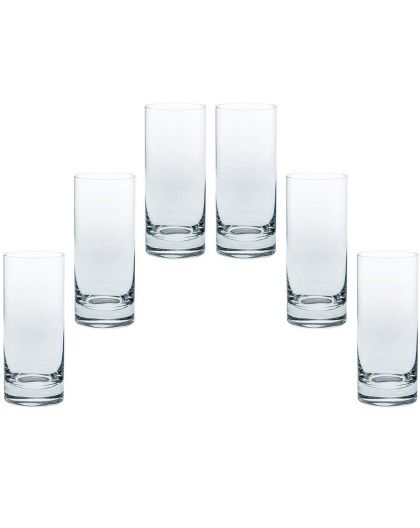 6 Bohemia Crystal glasses "Origami"