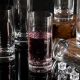 6 Bohemia Crystal glasses "Origami"