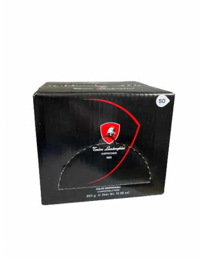 TONINO LAMBORGHINI  50 coffee espresso PODS E.S.E