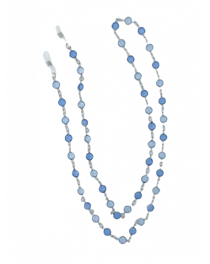 Eyewear chain Swarovski blue
