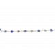 Eyewear chain Swarovski blue