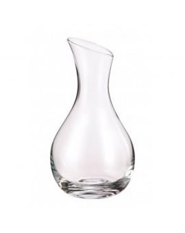 Bohemia crystal decanter for wine "Crystalline"