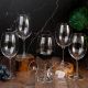 6 bohemia crystal red wine glasses "Colibri"