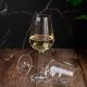 6 bohemia crystal white wine glasses "Strix" 360ml