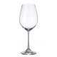 6 bohemia crystal red wine glasses "Columba" 650ml