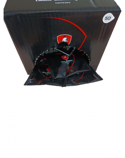 TONINO LAMBORGHINI  50 coffee espresso PODS E.S.E