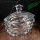 Bohemia Crystal Bowl "Wave" with Lid 22cm