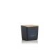 Candle in glass blue mat Venetiae