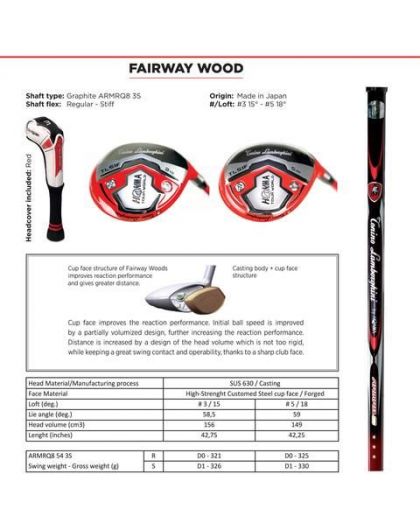 Golf FAIRWAY WOOD Tonino Lamborghini