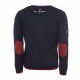 KNIT SWEATER WITH ELBOW PATCHES Tonino Lamborghini