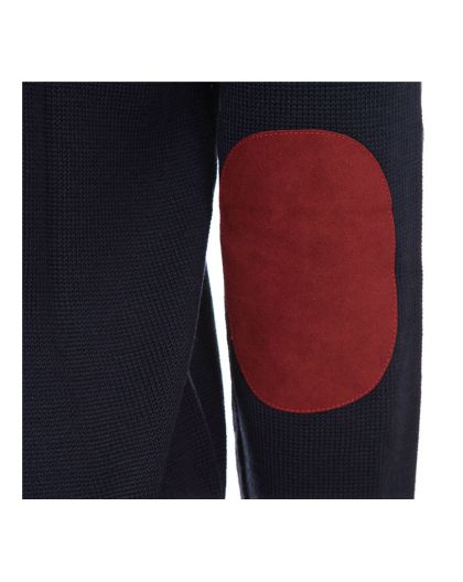 KNIT SWEATER WITH ELBOW PATCHES Tonino Lamborghini